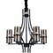 Cwi Lighting Vanna 6 Light Up Chandelier With Black Finish 9858P27-6-101 - alternate 1